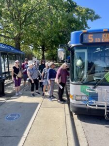Senior Center Field Trip Downtown Cary