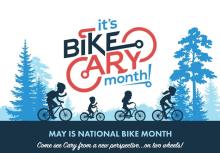 It's Bike Cary Month Graphic