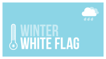 White Flag Graphic